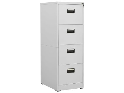 Multidom Kartotéka bledosivá 46x62x133 cm oceľová