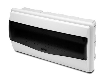 Rozvaděč NUOVA 3518 IP40, 17,5mod., pod omítku, průhl. dveře, 215x370x100mm