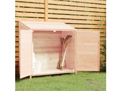 Multidom Záhradná kôlňa 102x52x112 cm masívne jedľové drevo