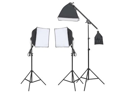 Multidom Študiová súprava osvetlenia so statívom a softboxom