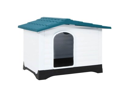 Multidom Búda pre psa modrá 90,5x68x66 cm polypropylén