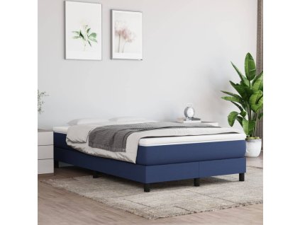 Multidom Matrac s taštičkovými pružinami stredná tvrdosť modrý 120x200x20 cm látka