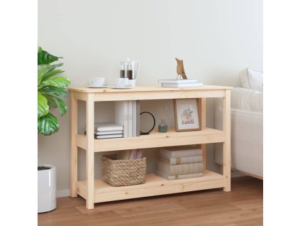 Multidom Konzolový stolík 110x40x74 cm masívne borovicové drevo