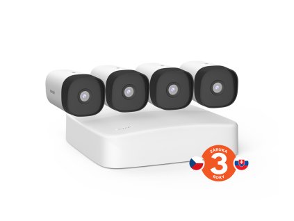 Tenda K4P-4TR Video Security PoE Kit 4MPx NVR CCTV 4CH + 4x kamera