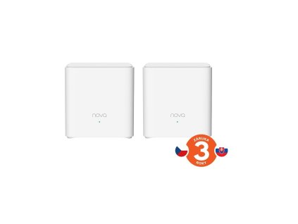 Tenda EX3 (2-pack) Nova AX1500 WiFi 6 Mesh Router 802.11ax/ac/a/b/g/n, 1500 Mb/s