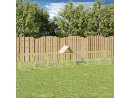 Multidom Kurník 700x100x150 cm impregnovaná masívna borovica