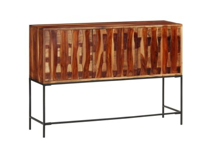 Multidom Komoda 110x28x76 cm masívne akáciové drevo