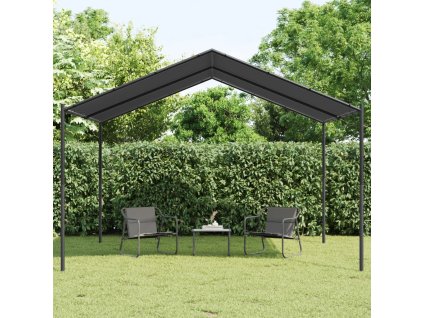 Multidom Strieška stanu antracitová 4x4 m oceľ a látka