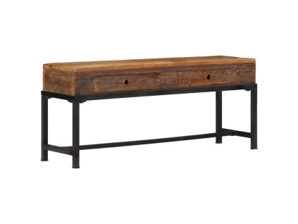 Multidom TV skrinka 110x30x46 cm masívne recyklované drevo