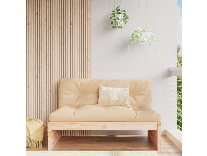 Multidom Stredová pohovka 120x80 cm borovicový masív