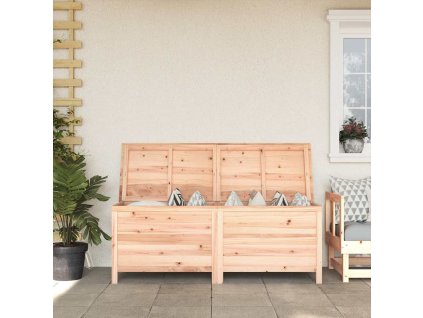 Multidom Záhradný úložný box 150x50x56,5 cm jedľové masívne drevo