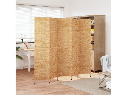 Multidom Paraván 5-panelový 205x180 cm vodný hyacint