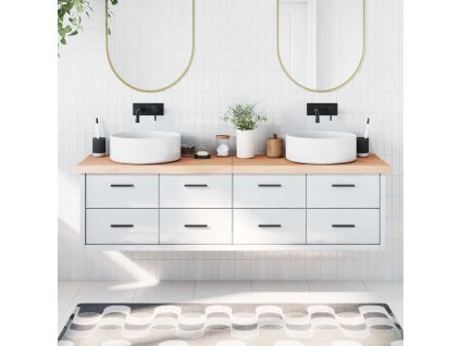 Multidom Kúpeľňová doska 180x60x(2-6) cm neošetrený masív