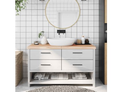 Multidom Kúpeľňová doska 140x60x(2-6) cm neošetrený masív