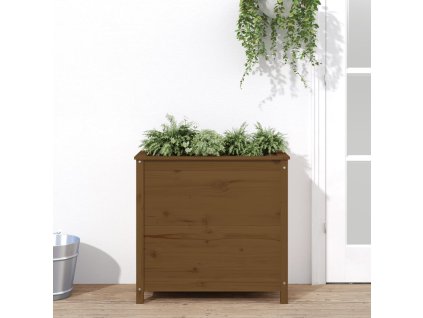 Multidom Záhradný kvetináč medovohnedý 82,5x40x78 cm borovicový masív