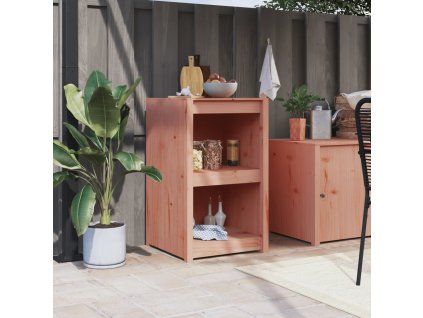 Multidom Vonkajšia kuchynská skrinka 55x55x92 cm masívny douglas