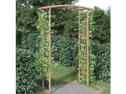 Multidom Oblúk na ruže bambus 118x40x187 cm