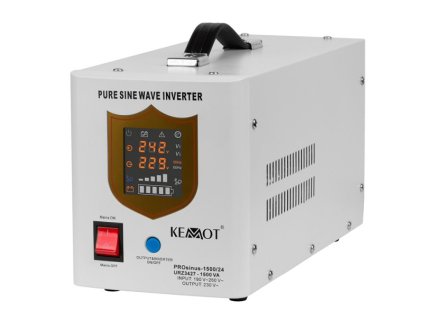 Záložný zdroj KEMOT PROsinus 1500/24 URZ3427 1050W 24V