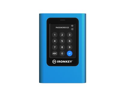 Kingston IronKey VP80/960 GB/SSD/Externý/2.5''/Modrá/3R