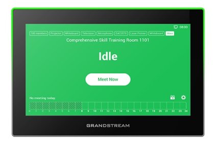 Grandstream GSC3575 SIP interkom a riadiaca stanica, 7'' dotyk.obrazovka, Wi-Fi 6, BT, 6 SIP účtov, čierny