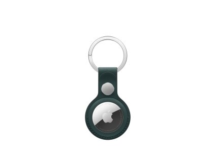 AirTag FineWoven Key Ring - Dark Green