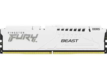 Kingston FURY Beast/DDR5/128GB/5200MHz/CL40/4x32GB/White