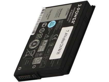 2-POWER Batéria 7,4V 3600mAh pre Dell Latitude 7200 series Latitude 7202, Latitude 7212