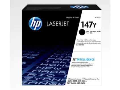HP 147Y LaserJet čierna tonerová kazeta, W1470Y