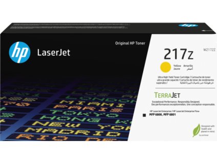 HP W2172Z, žltý toner. kazeta HP LaserJet 217Z