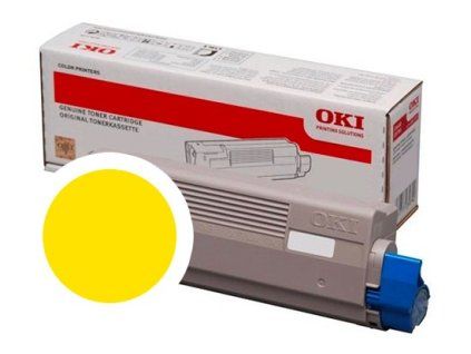 oki toner jaune 46861305 s