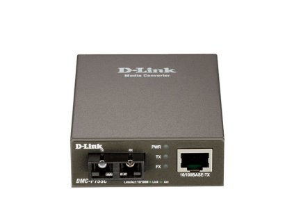 D-Link DMC-F15SC/E - 10/100BaseTX to 100BaseFX (SC) Single-mode Media Converter (15km)