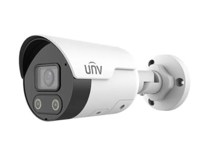 Uniview IPC2122LE-ADF40KMC-DL, 2Mpix IP kamera, bullet, objektív 4,0mm (87,5 °), IR + biely prísvit 30m