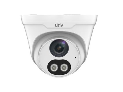 Uniview IPC3612LE-ADF28KC-DL, 2Mpix IP kamera, turret, objektív 2,8mm (106,7 °), IR+biely prísvit 30m