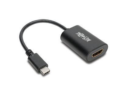 Adaptér USB-C/HDMI 4K 60Hz, HDCP 2.2 (Samec/Samice), čierna