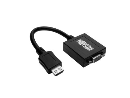 Video adaptér HDMI/VGA + zvuk, pre počítače, (Samec/Samice), 15.2cm