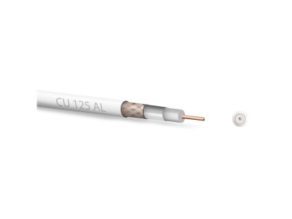 Zircon koaxiální kabel 125 CU AL 100m