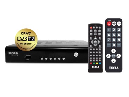 TESLA SENIOR T2, DVB-T2 přijímač,H.265 (HEVC) Polsko