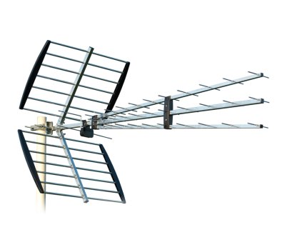 ISKRA P-47 N Triplex FLT7 - DVB-T/T2 anténa LTE700 5G s F konektorem 11-17 dB