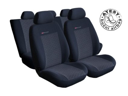 Autopotahy OPEL KARL, DĚLENÁ ZADNÍ SEDADLA, od r. 2015, antracit SIXTOL