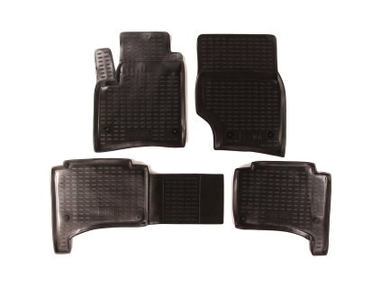 Gumové koberce VOLKSWAGEN Touareg I, 2002-2010 SIXTOL