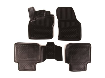 3D Gumové koberce Škoda Kodiaq, 2017-> SIXTOL
