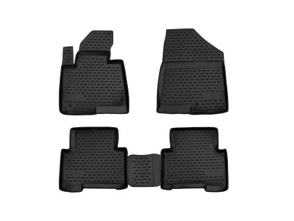 Gumové koberce HYUNDAI Santa Fe, 2012-> SIXTOL