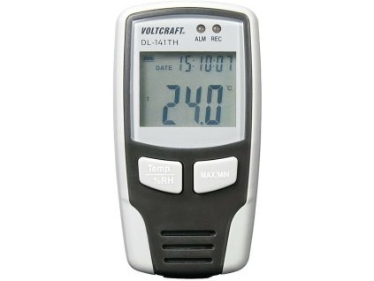 Teplotní/vlhkostní datalogger DL-141TH, -40 až+70 °C VOLTCRAFT
