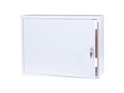 Kovový rozvádzač montážna skriňa 540*420*180 mm TPR-6, lesklá biela