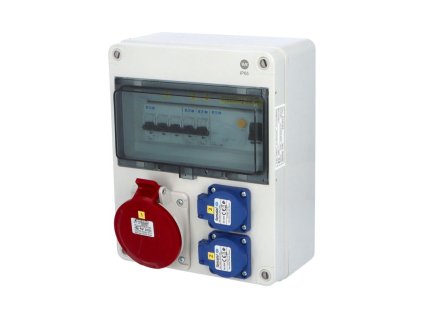 fb190-6kA - ZSF20001000.1 /5810 Zás.skříň IP54 jištěná s chráničem 40/4/003