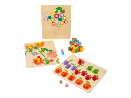 Malá noha Farebná hra Húsenica