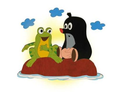 DoDo Dětská lampička krtek a žába