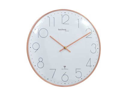 Zlaté nástenné hodiny TechnoLine WT 8235