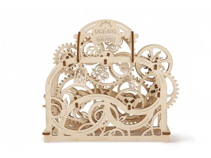 Ugears 3D drevené mechanické puzzle divadlo