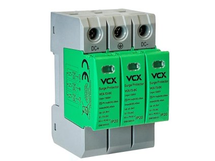Přepěťová ochrana VCX T2-DC třída T2 (C) 3P 1500V